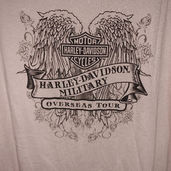 Harley-Davidson Born to Ride overseas tour Sz.XL NWT - Picture 3 of 5
